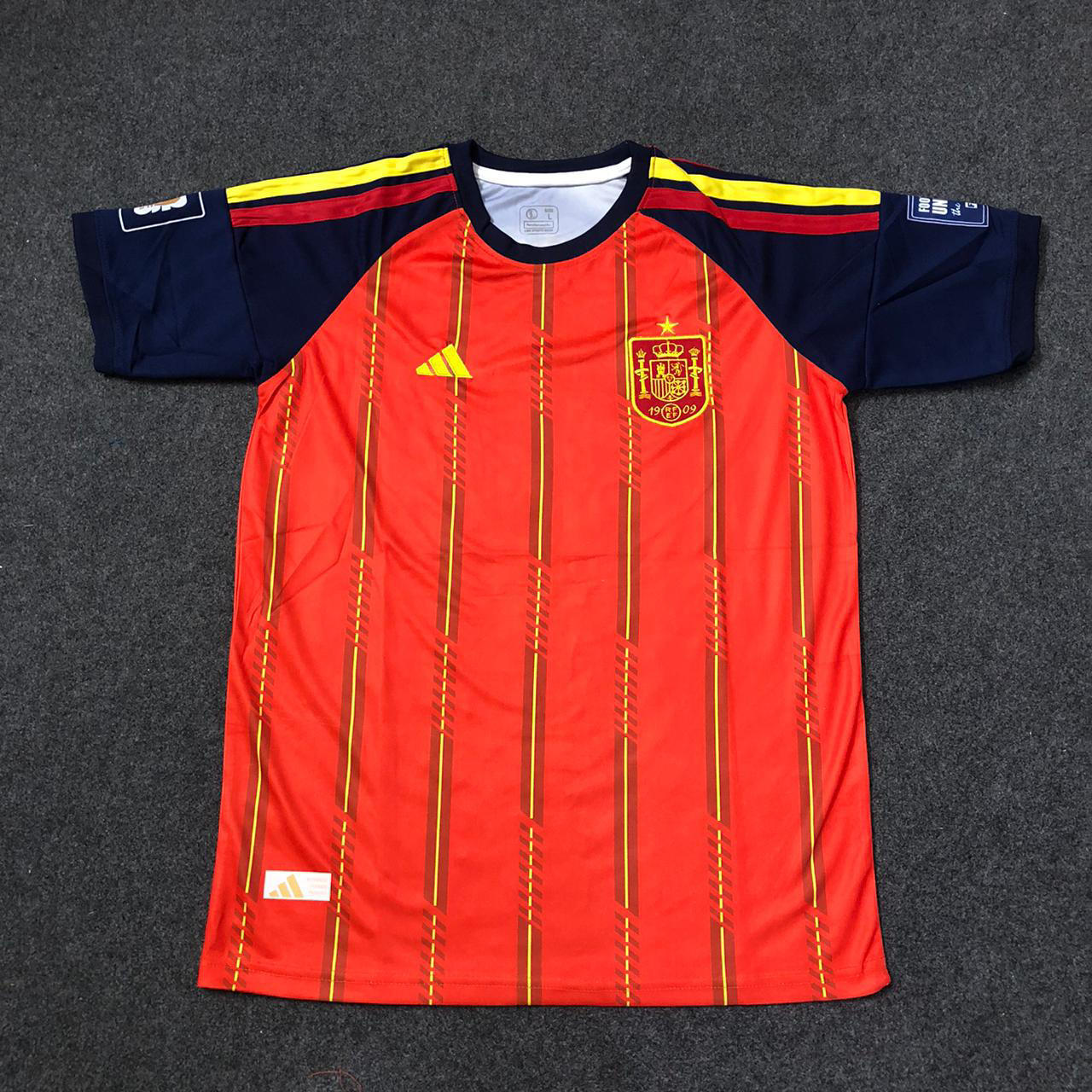 Spain Home Football Jersey 2026 World Cup Edition – Embroidery Logo