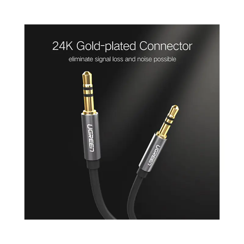 UGREEN AV119 (10735) 3.5mm Male to Male Extension Cable - 2M