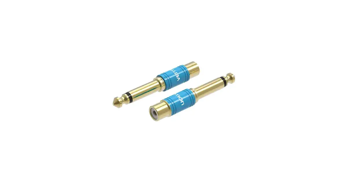 VENTION VDD-C03 6.35mm Male to RCA Female Audio Adapter