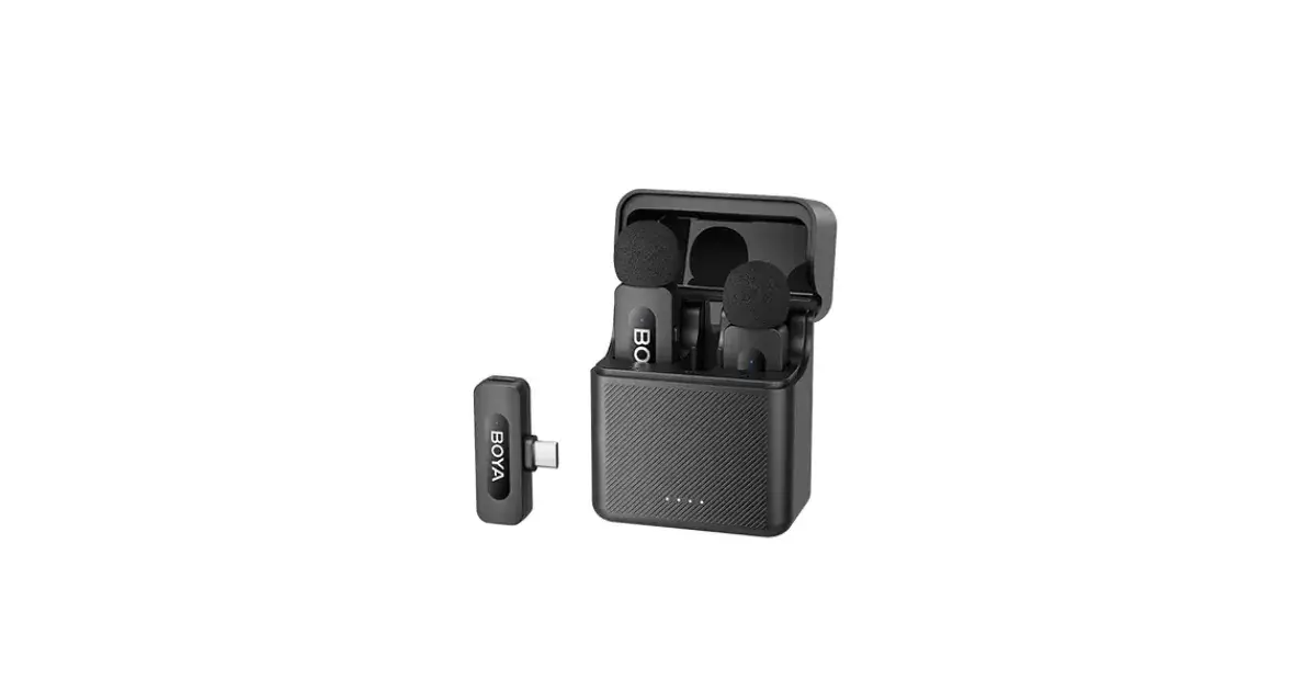 BOYA BY-V30 2.4 GHz Dual-Channel Wireless Microphone for Type-C Device
