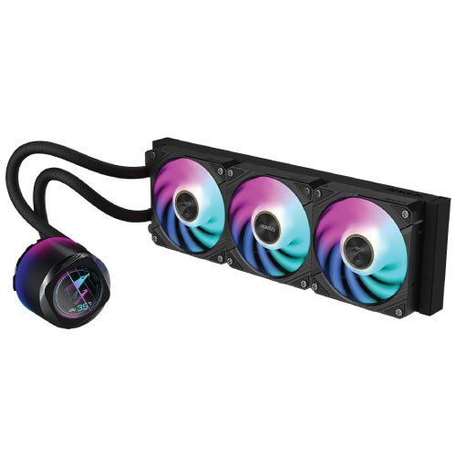 AORUS WATERFORCE II 360 # Fan EZ-Chai and 330-Degree Rotatable Water Block
