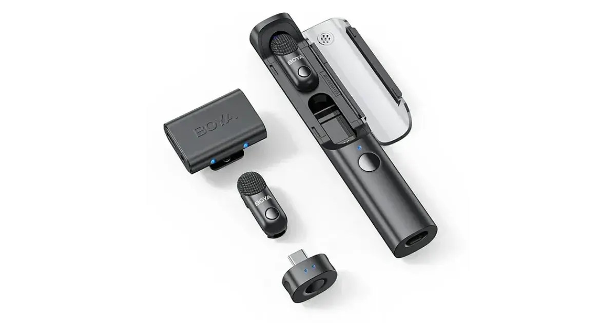 Boya Magic-03 AI-Powered Transformable Wireless Microphone