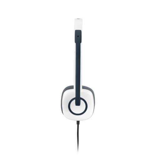 Logitech H150 Stereo Headset with Dual 3.5mm Jacks White