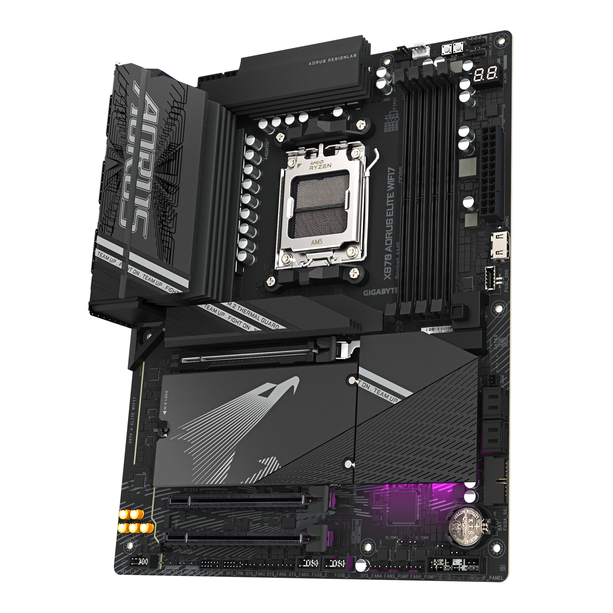 GIGABYTE X870 AORUS ELITE WIFI 7 DDR5 AMD AM5 ATX Motherboard