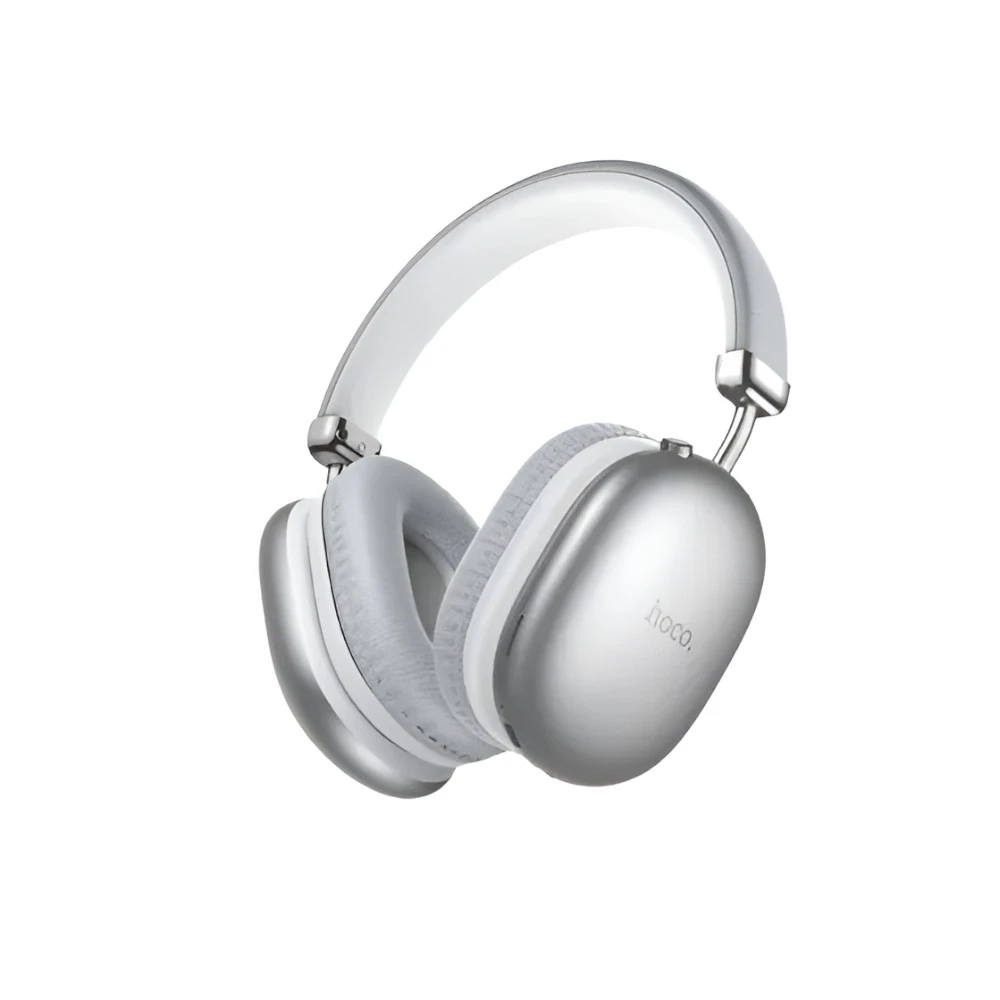 Hoco W35 Pro Max Wireless Headphone – Silver