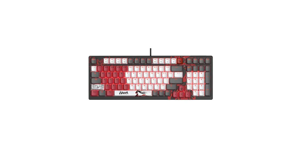 A4tech Bloody S98 Naraka BLMS Red Switch RGB Mechanical Gaming Keyboard