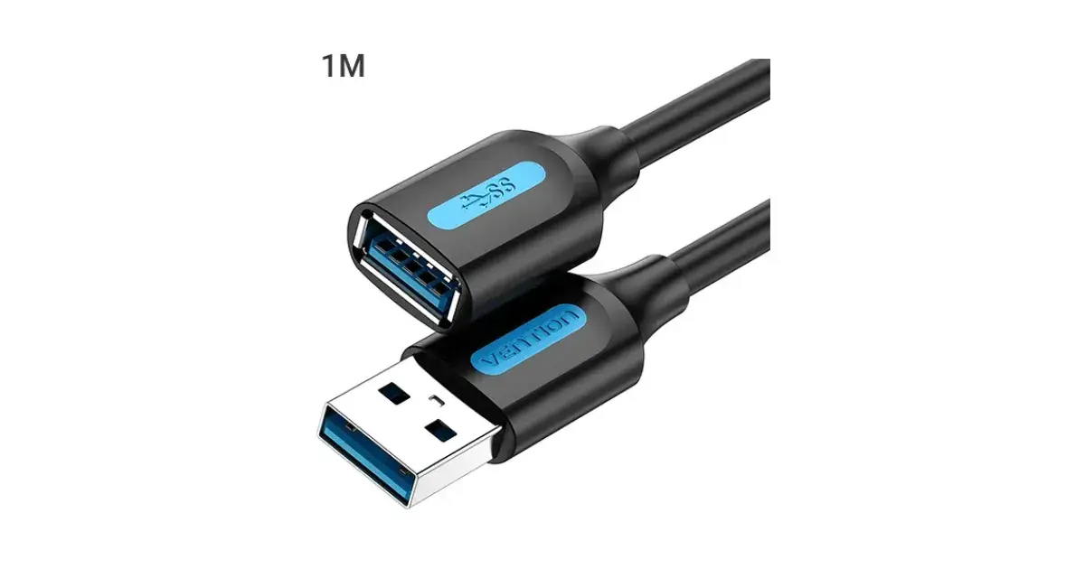 VENTION CBHBF USB 3.0 A Male to A Female Extension Cable - 1M