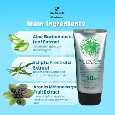 3W Clinic Intensive Green Tea Sunblock Cream SPF 50+PA+++ 70ml | Korea