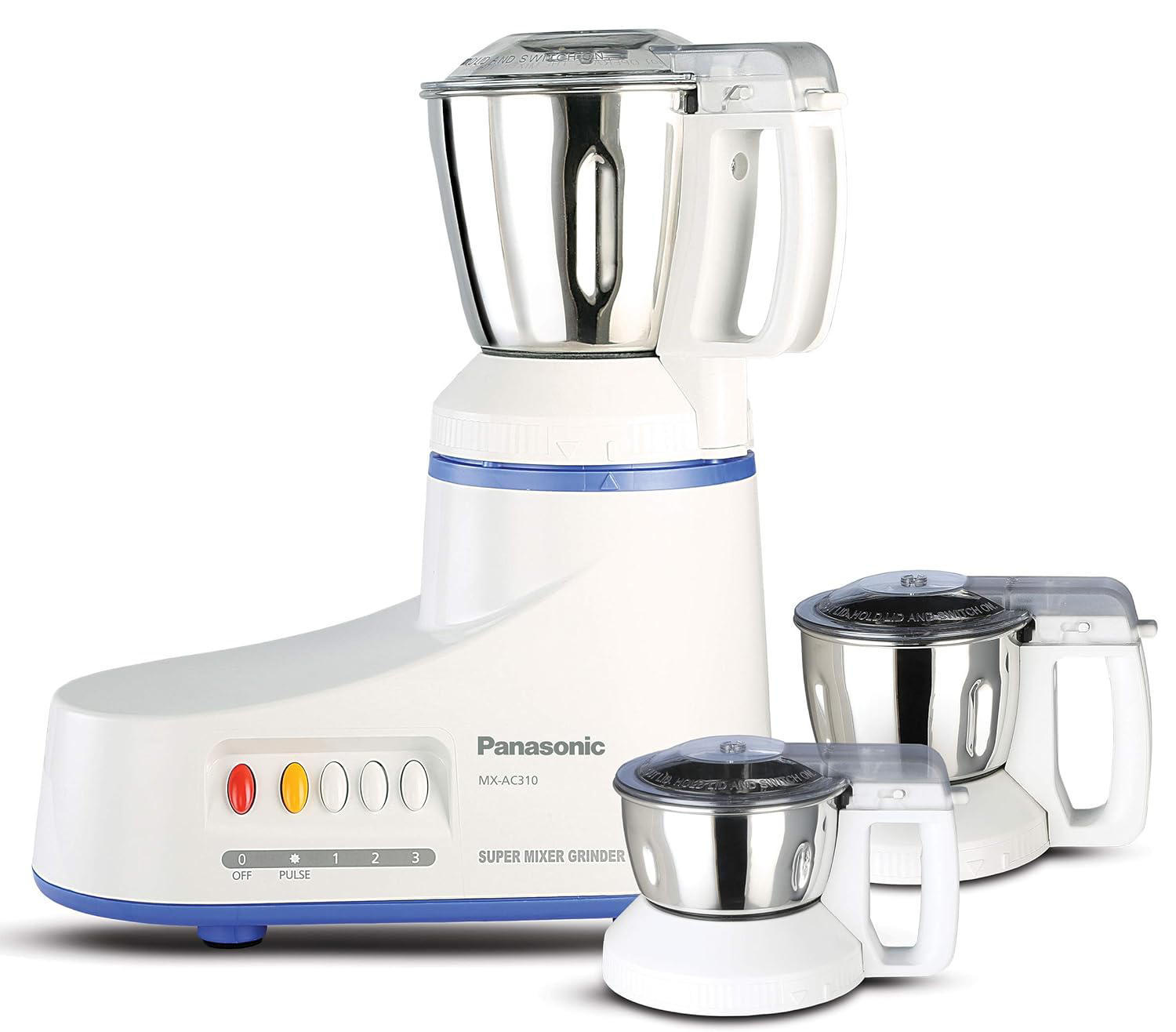 Panasonic MX-AC310 Heavy Duty Super Mixer Grinder | 1000 Watt