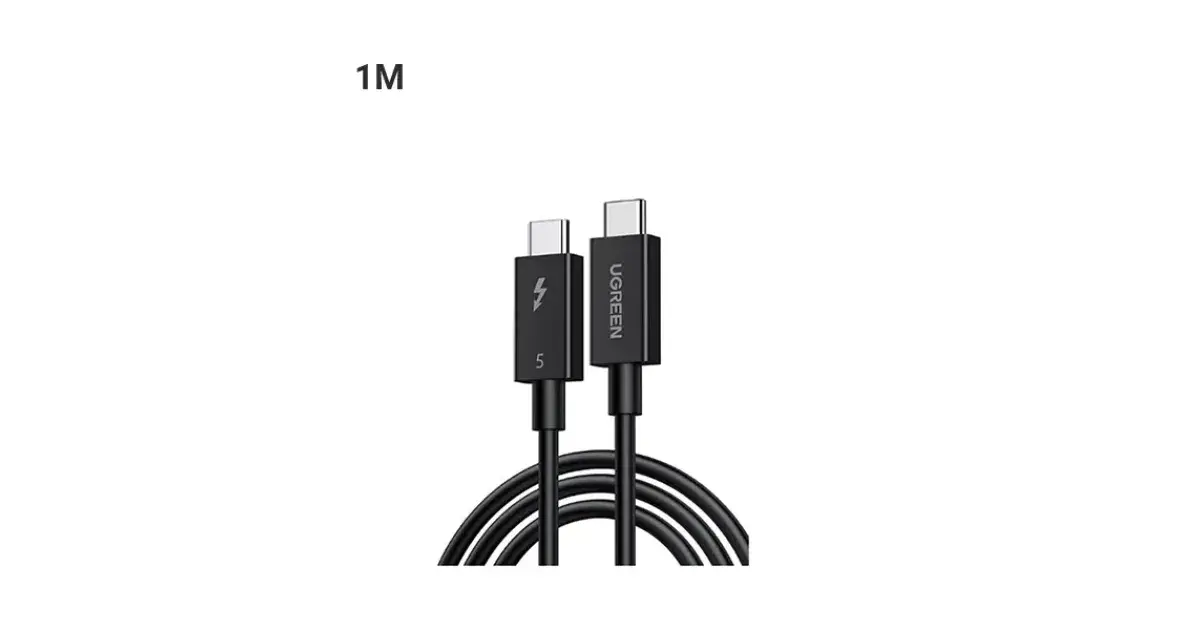 UGREEN L703 (45996) 5A Thunderbolt TM 5 Cable - 1M
