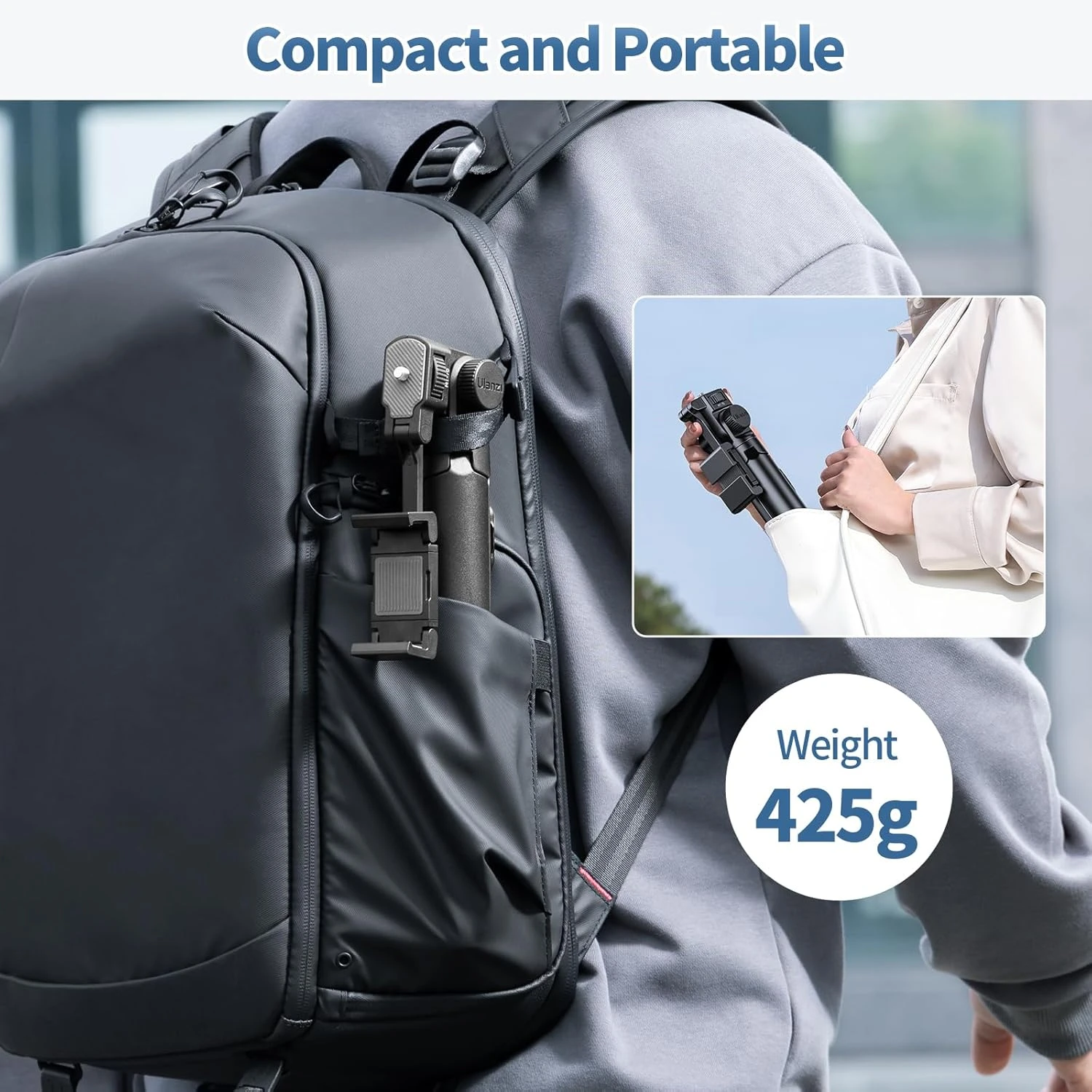 ULANZI MT70 Upgrade 63" Phone Tripod