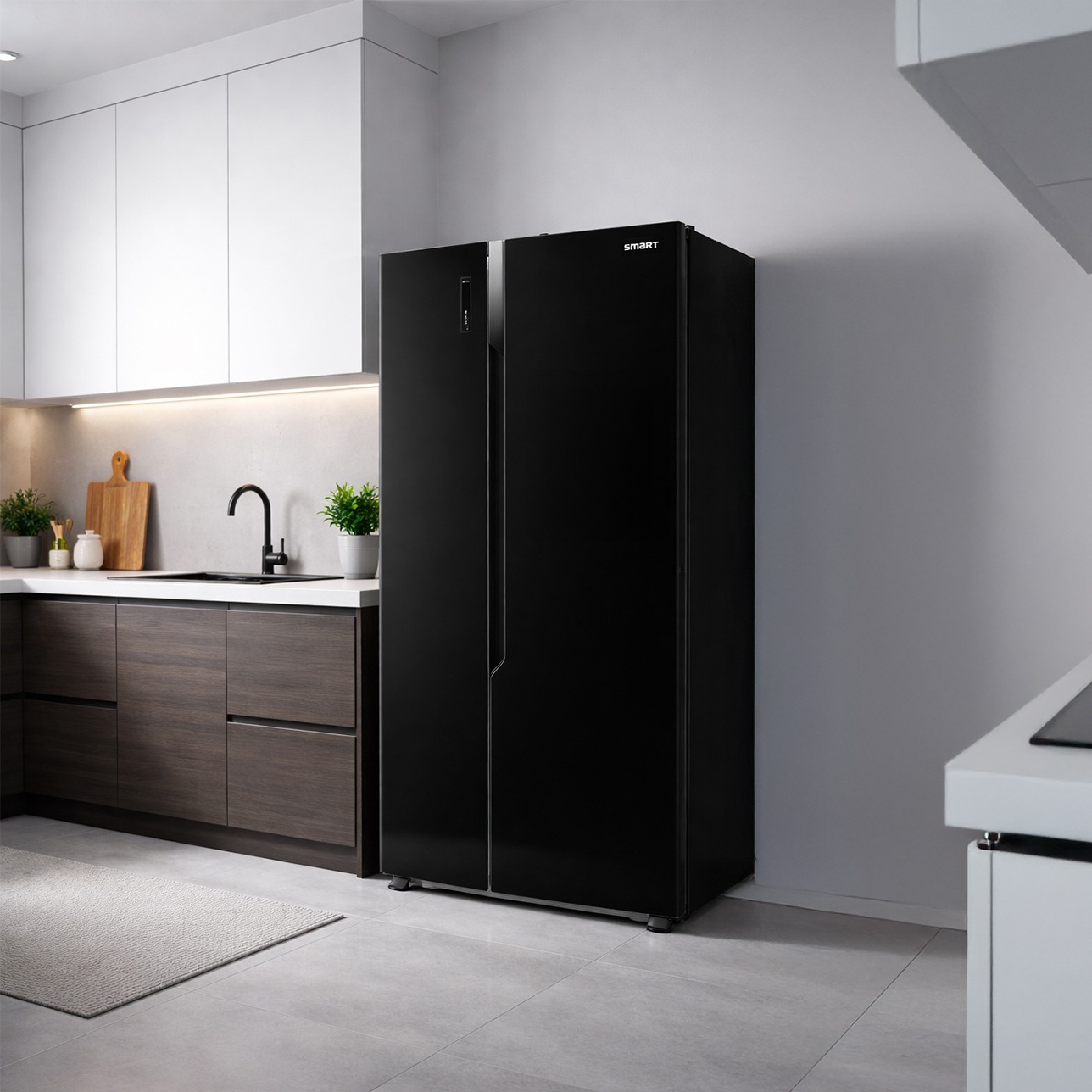 SMART SER-566DD 556L Side-by-Side No Frost Refrigerator
