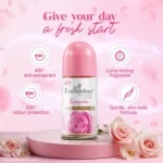 Enchanteur Romantic Anti-Perspirant Deodorant Roll-On For Women 50ml | 48-Hours Long Odour Protection| Soothing Floral French Fragrance| Quick Drying & Non-Sticky|
