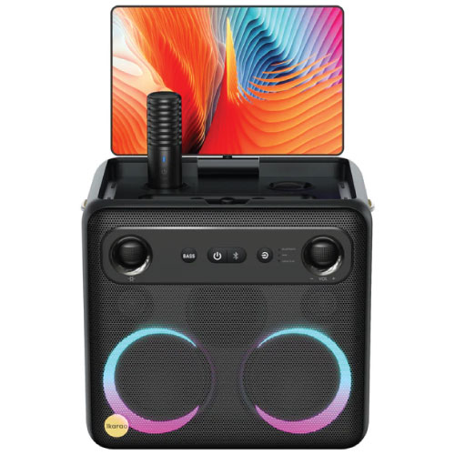 Ikarao Xtreme Break X2 All in One Portable Karaoke Speaker With Subwoofer Loudest And Smart Display
