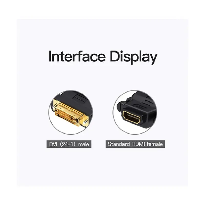 VENTION ECDB0 DVI to HDMI Adapter
