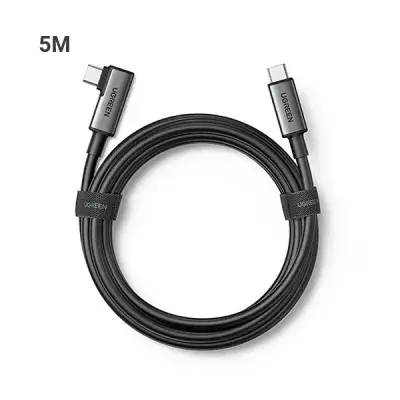UGREEN US551 (90629) Right Angle USB-C to USB-C Link Cable - 5M