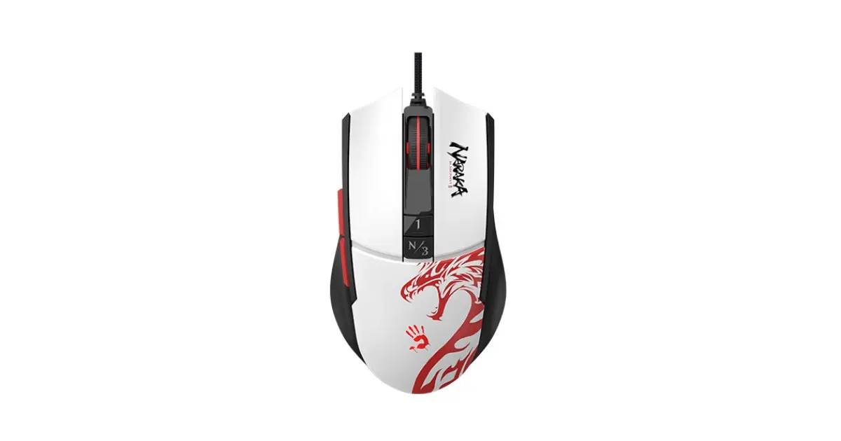 A4TECH Bloody L65 Max Naraka Lightweight RGB Gaming Mouse