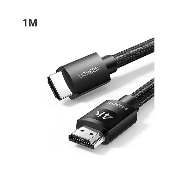 UGREEN HD119 (30999) 4K HDMI Male to Male Braided Cable - 1M