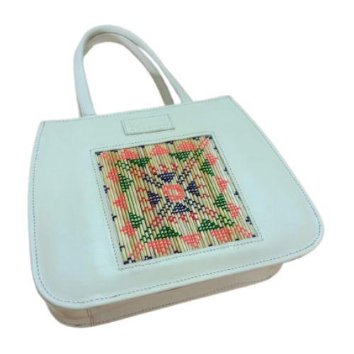 Vetiver Crafted Genuine Leather Lady’s Bag (Alaina)