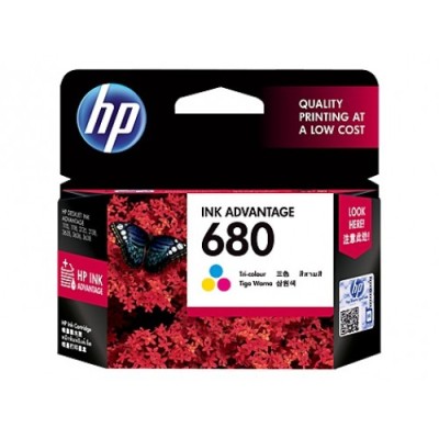 HP 680A TRI-COLOR CARTRIDGE FOR DJ 2135/2675/5075 AIO PRINTER