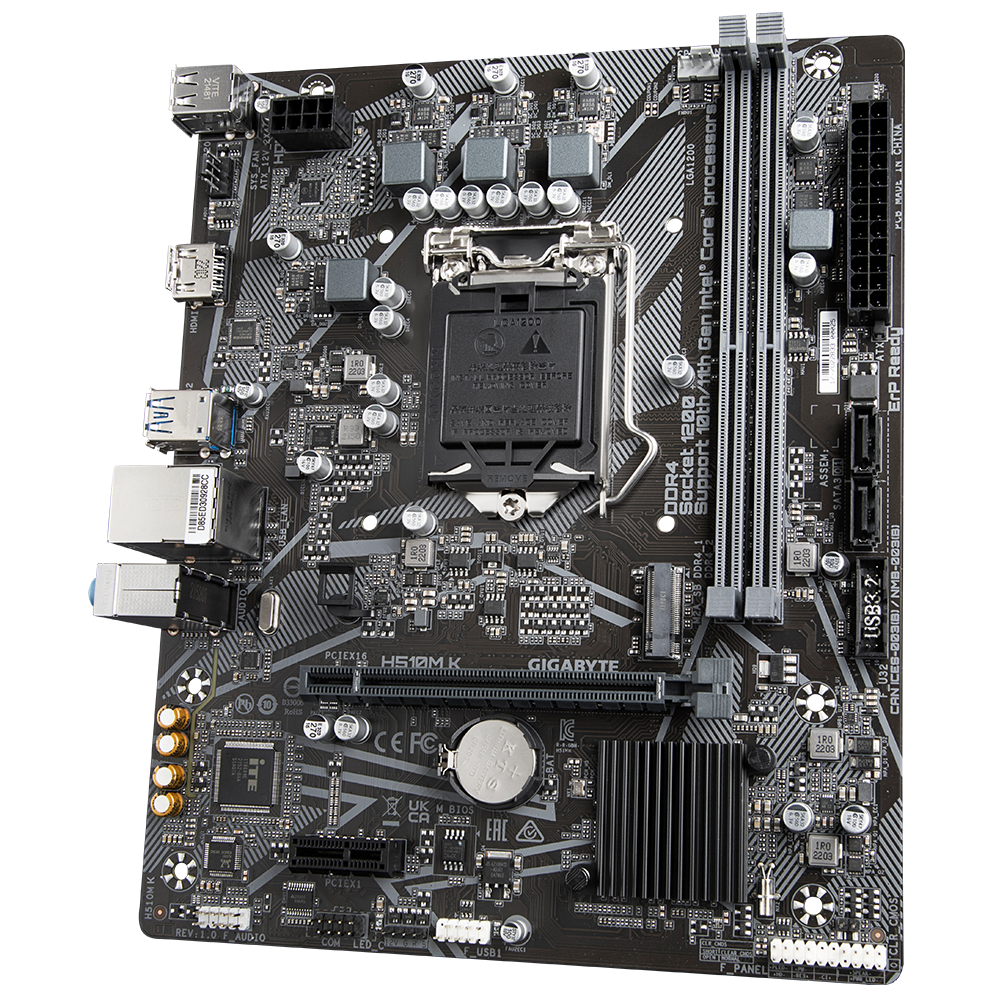 GIGABYTE INTEL H510M K Motherboard