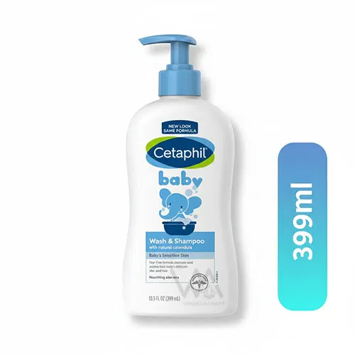 Cetaphil baby Wash & Shampoo Face & Body 399ml