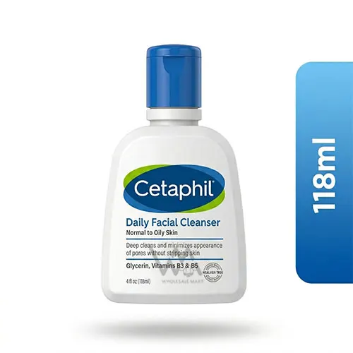 Cetaphil Daily Facial Cleanser Normal to Oily Skin 118ml