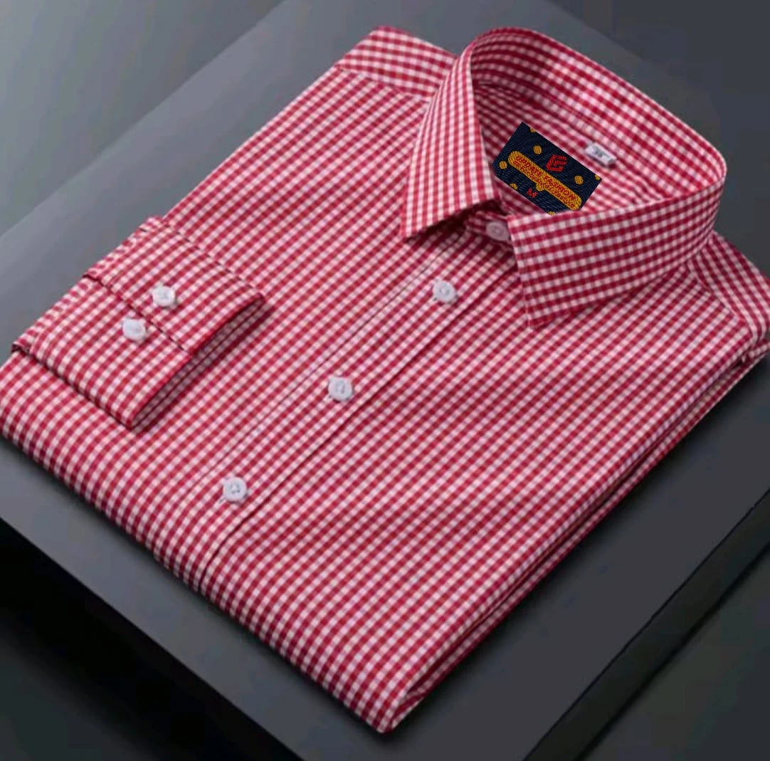 Mens long sleeve Grameen check shirt