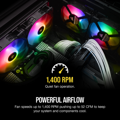 CORSAIR ICUE SP120 RGB PRO 120MM FAN (Single Pack)