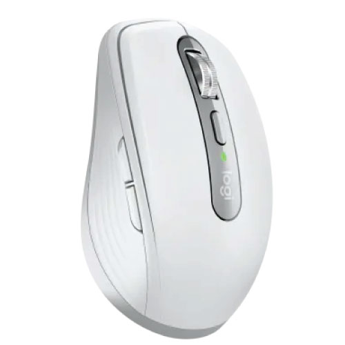 Logitech MX ANYWHERE 3S Rechargeable Compact Wireless Performance Mouse Pale Grey