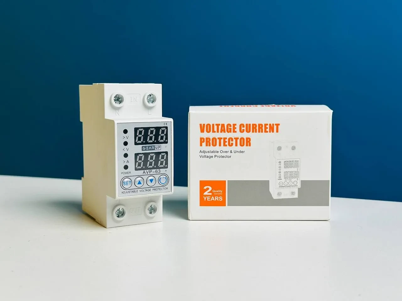 GearUP AVP-63 Automatic Voltage Protector-220V