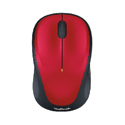 Logitech M221 Silent Wireless Mouse Red