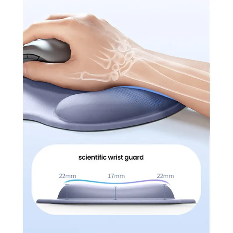 UGREEN LP668 (25244) Ergonomic Mouse Pad - Gray