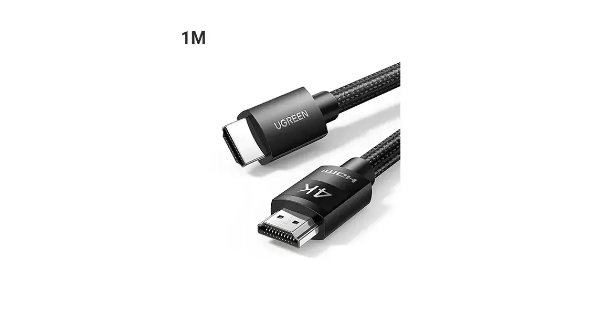 UGREEN HD119 (30999) 4K HDMI Male to Male Braided Cable - 1M