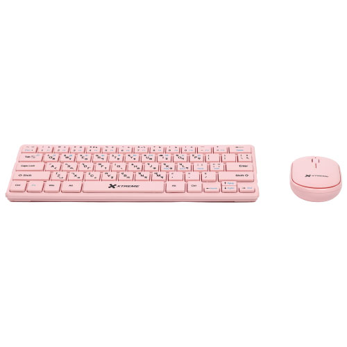 XTREME K911C WIRELESS COMBO USB-BANGLA 64KEYS + FN KEYS BLACK KEYBOARD