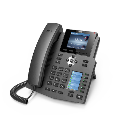 Fanvil X4 4 Line Enterprise Multi Color Screens Phone