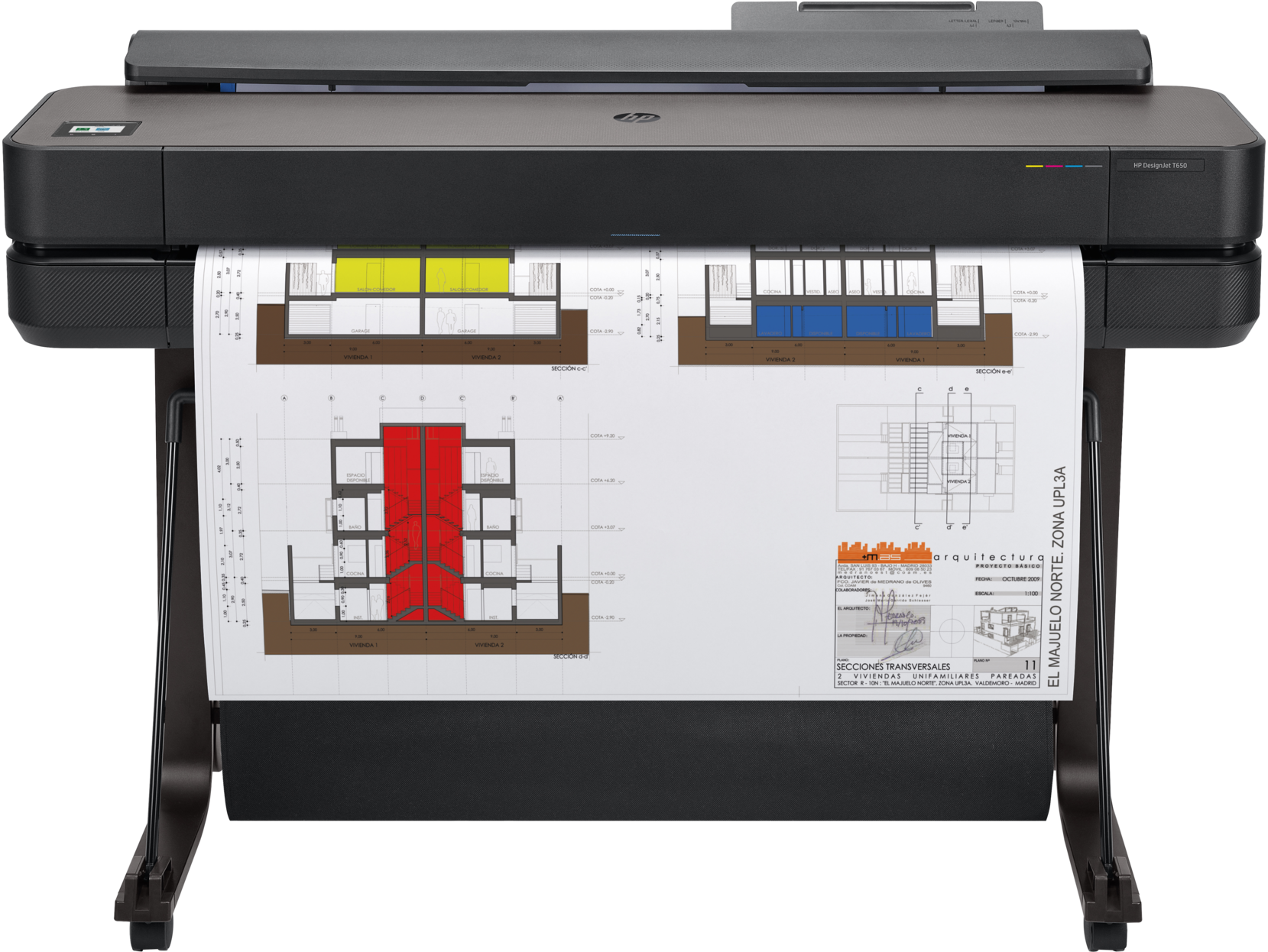 HP DesignJet T650 36-In Printer
