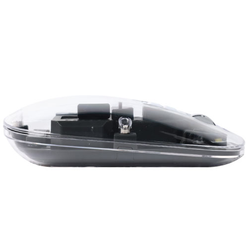 XTREME WM10T RECHARGEABLE WIRELESS TRASPARENT MOUSE WITH LIGHTING AND LI-BATTERY
