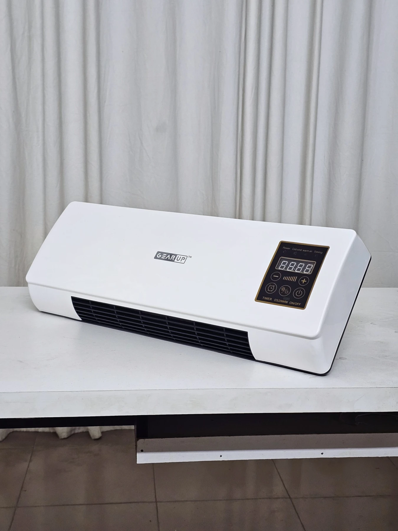 GearUP Remote Controlled AC Style Room Heater – 1800 Watts, Wall or Table Mount