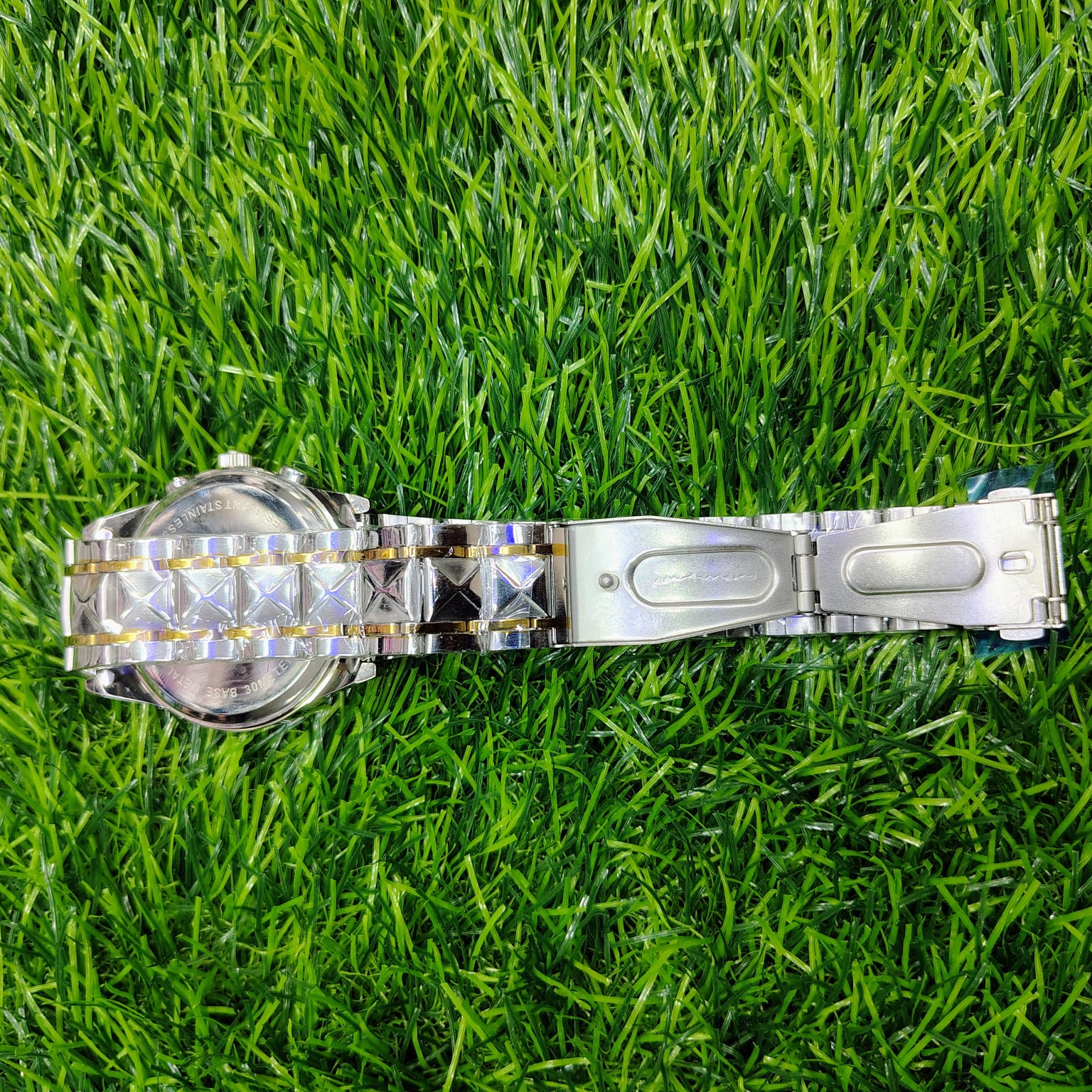 BINBOND Quartz Watches Men’s Luxury Stainless Steel + Free Chain cutter & battery .