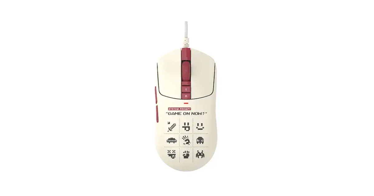 A4TECH Bloody W72 Ultra Pixels Red Gaming Mouse