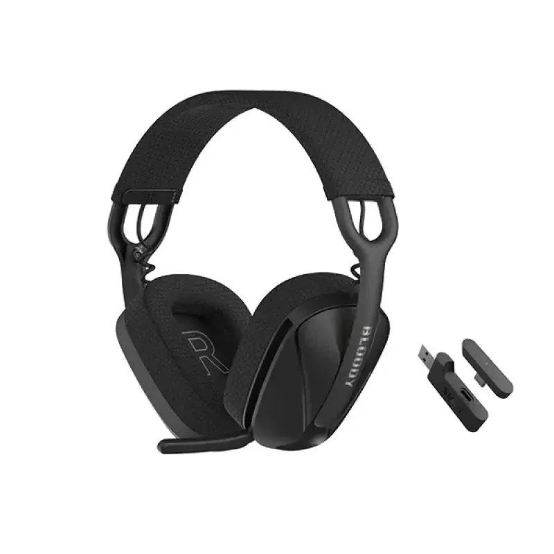 A4tech Bloody GR285 Bluetooth Wireless & Wired Noise Cancelling Gaming Headphone - Black