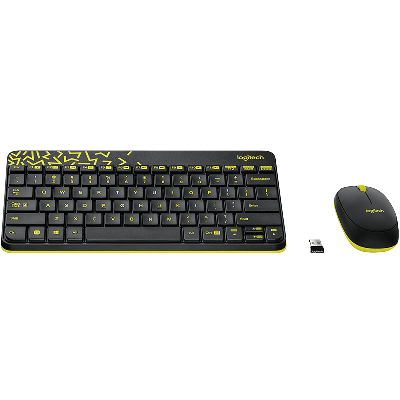 Logitech MK240 Wireless Combo Keyboard and Mouse Black