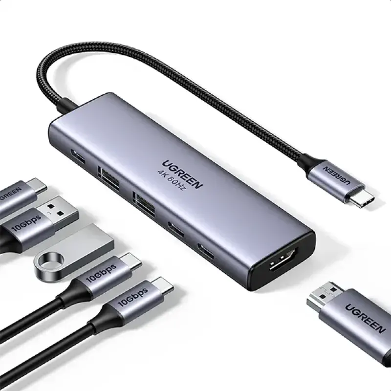 UGREEN CM511 (35999) USB-C Multifunction 6-in-1 Docking Station