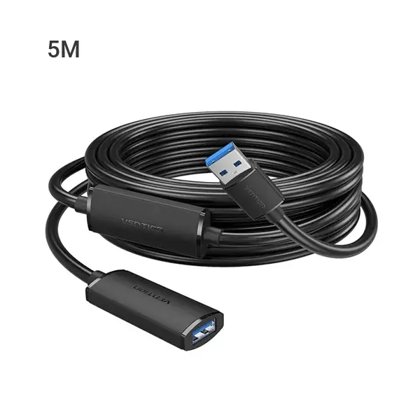 Vention CBMBJ USB 3.0 Type-A Male to Female Active Extension Cable - 5M