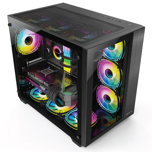 Huntkey S980 Tornado Black ATX Gaming Casing