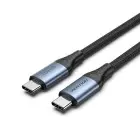 Vention TRIJH 5A USB 2.0 Type-C Male to Male Aluminum Alloy Cable - 2M