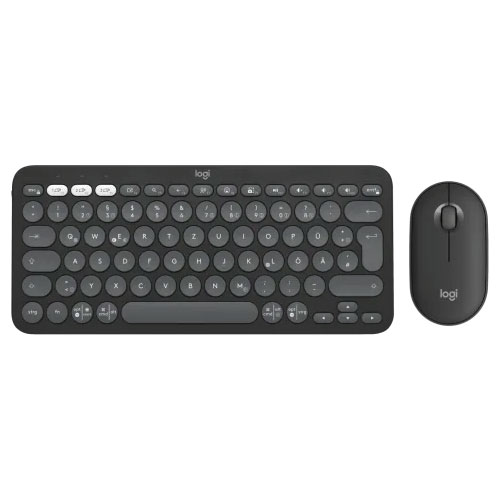 Logitech Pebble 2 Wireless Keyboard & Mouse Combo Tonal Graphite