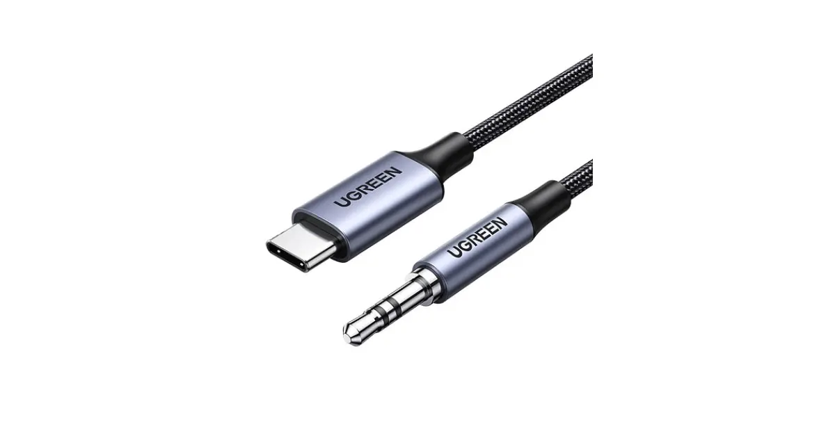 UGREEN CM450 (20192) USB-C to 3.5mm Audio Cable - 1M