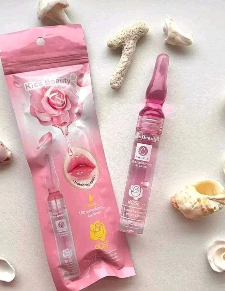 Kiss Beauty Lip Serum Essence Ultra Moisturizing Rose 5ml